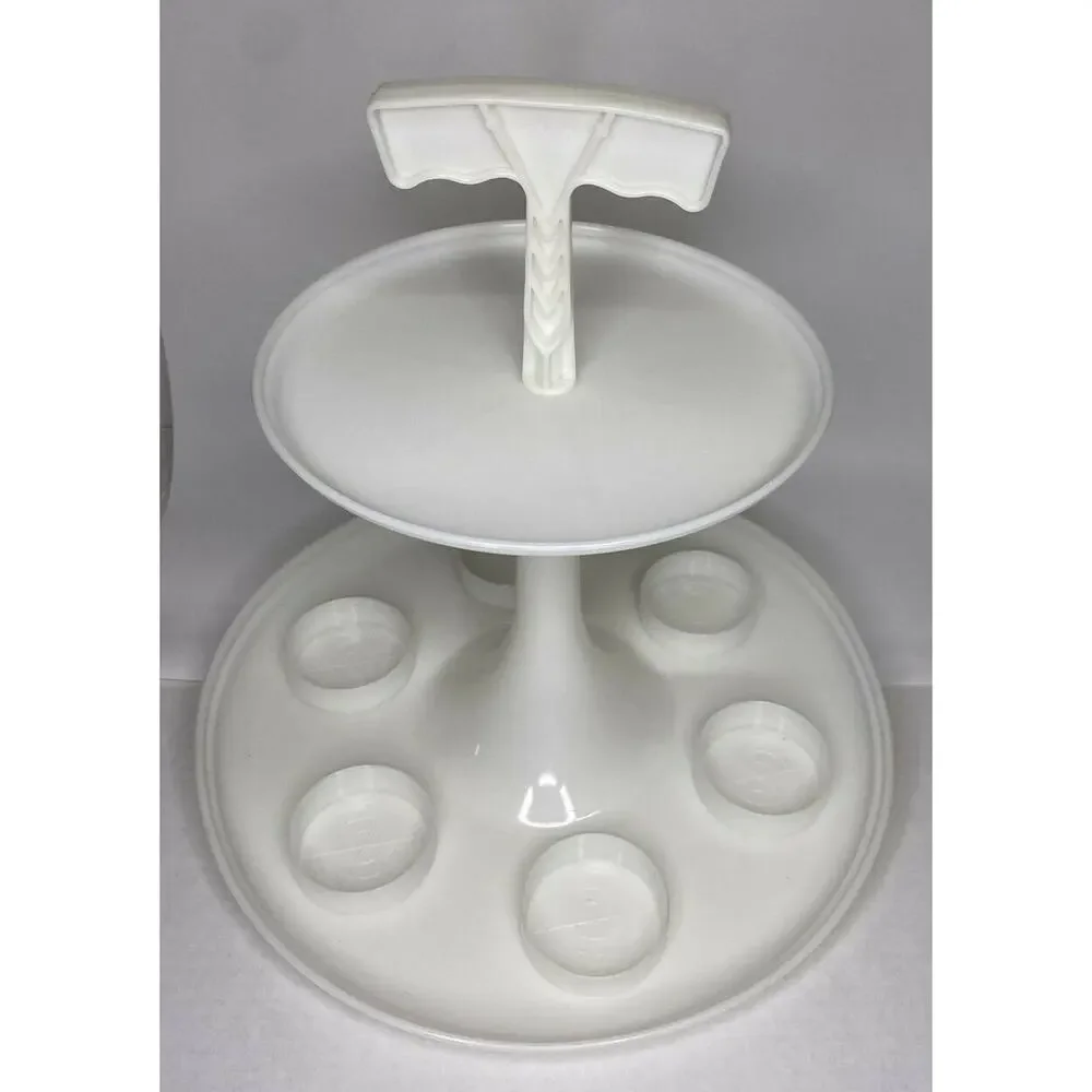 Vintage Tupperware Carousel Caddy Storage Holder 503-2 U181